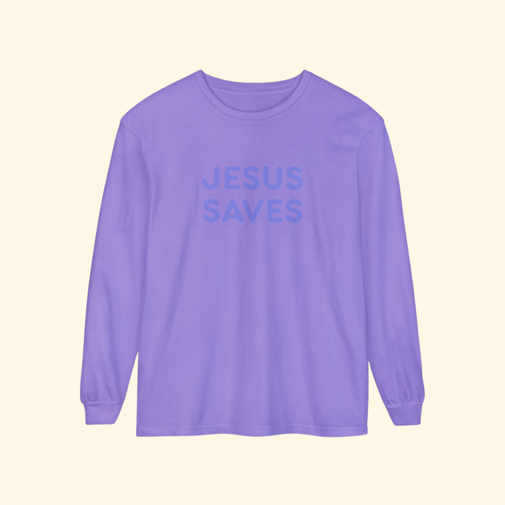 Jesus Saves Long Sleeve Tee