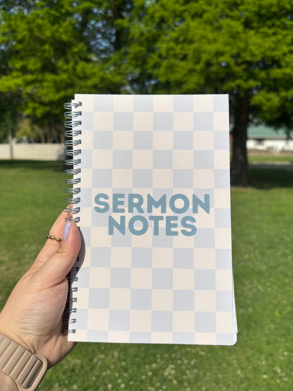 Lined Sermon Notebook
