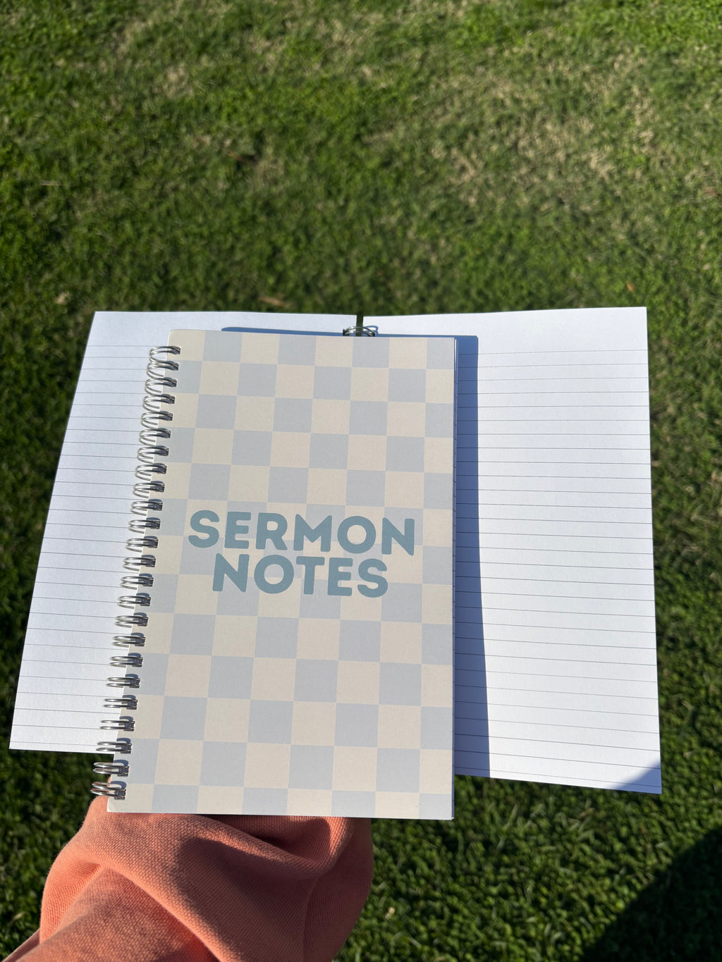 Lined Sermon Notebook